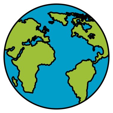 dünya gezegen earth simgesini