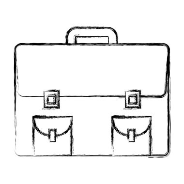 Portföy çanta izole simgesi