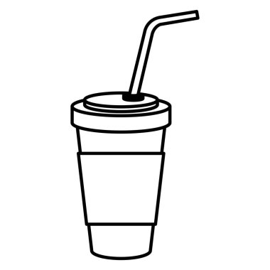 plastik kap içinde soda