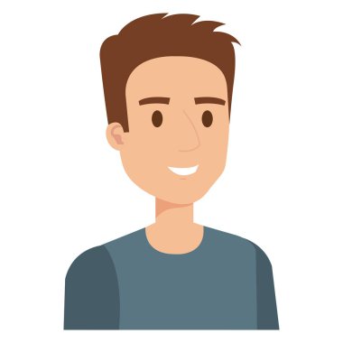 genç adam avatar karakter