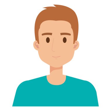 genç adam avatar karakter