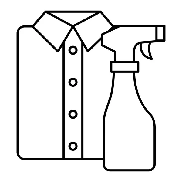 Koszule i usługi pralni odzieży — Wektor stockowy