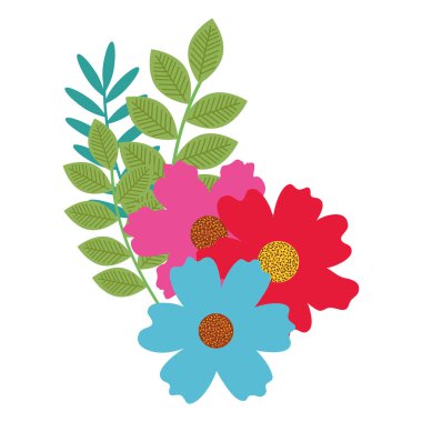 çiçek ve Bahçe dekoratif yaprakları