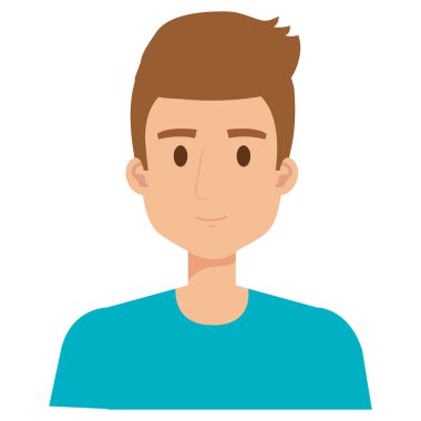 genç adam avatar karakter