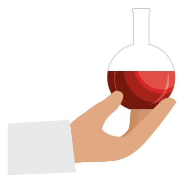 tıbbi tüp testi ile el