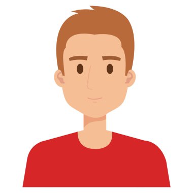 genç adam avatar karakter