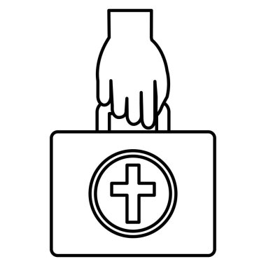 Tıbbi teçhizat ile el