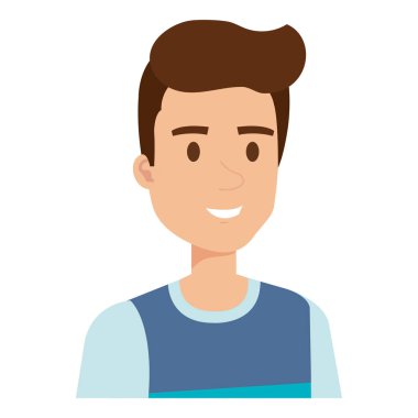 genç adam avatar karakter