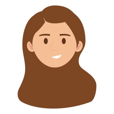 güzel ve genç kadın baş