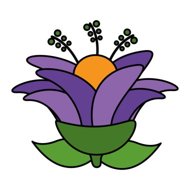 çiçek doğayı terk eder