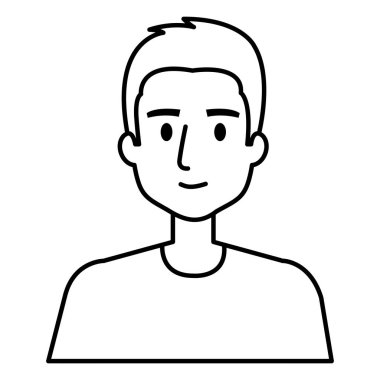 genç adam avatar karakter