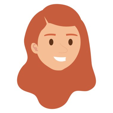 güzel ve genç kadın baş