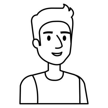 genç adam avatar karakter