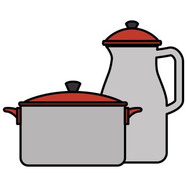 Mutfak eşyaları Utencils metal simgeler