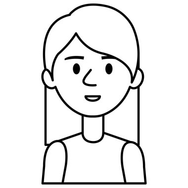 güzel ve genç kadın karakter