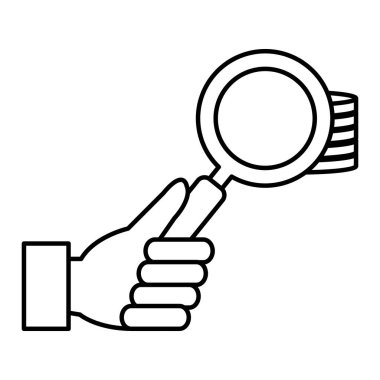 kazık sikke para ile Büyüteç