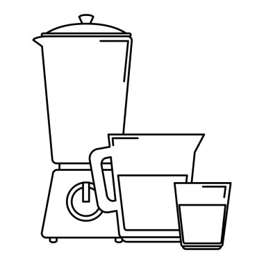 fincan ve Blender ile malzemesi çaydanlık