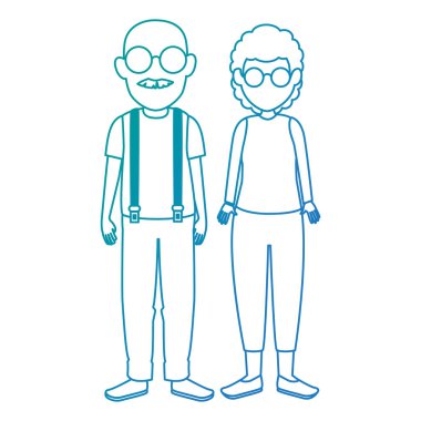 sevimli dedesi çift avatarlar karakterler