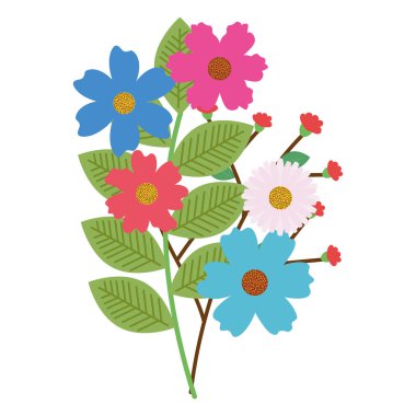 çiçek ve Bahçe dekoratif yaprakları