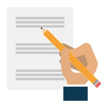 belgeler kağıt kalem ile el yazma