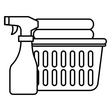 Çamaşırhane Servis sepeti ekipmanları