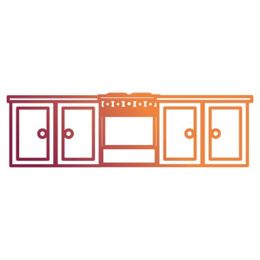 Çekmeceli mutfak fırın