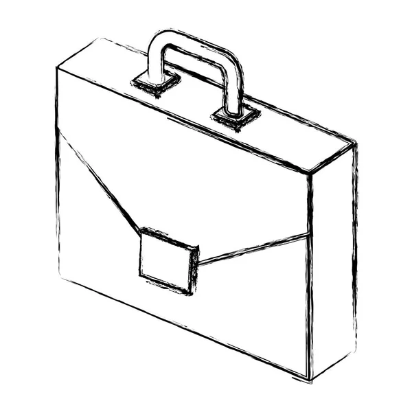 Portefeuille mallette isométrique icône — Image vectorielle