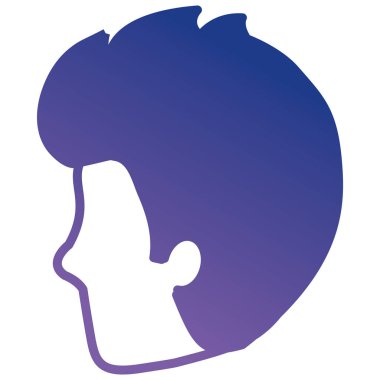 genç adam baş avatar karakter