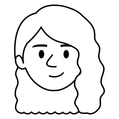 güzel ve genç kadın baş