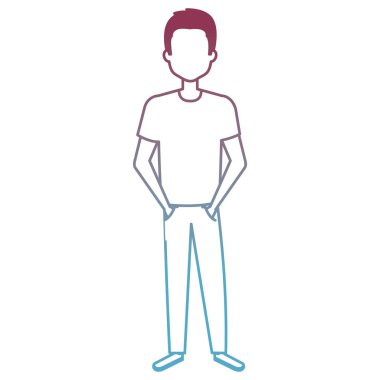 genç adam avatar karakter