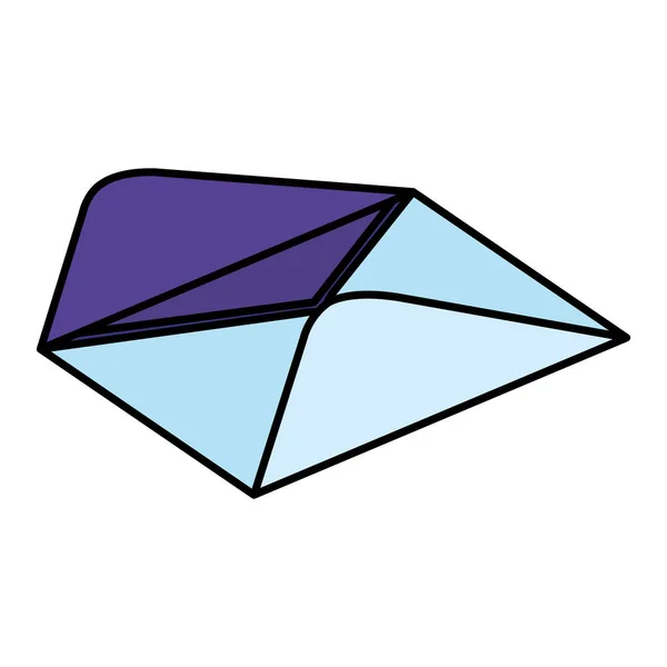 孤立的邮件信封图标 — 图库矢量图片