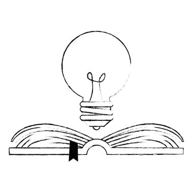 metin kitap ampul ile