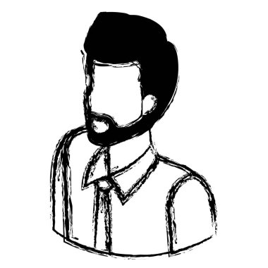 işadamı avatar karakter simgesi