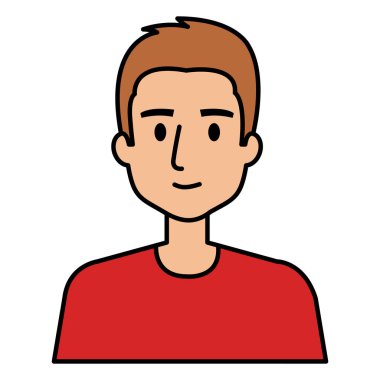 genç adam avatar karakter