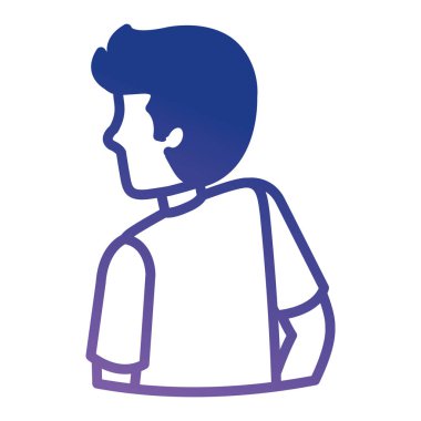 genç adam avatar karakter