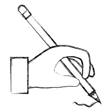 el yazısı ile kalem grafit