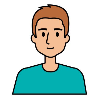 genç adam avatar karakter