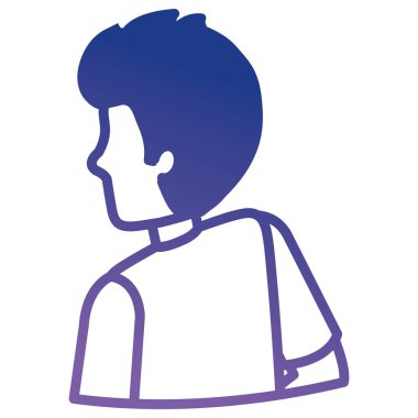 genç adam avatar karakter