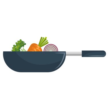 tava pişirme sebze simgesi