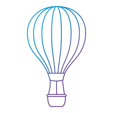 Balon hava sıcak simgesi