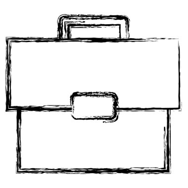 Portföy çanta izole simgesi