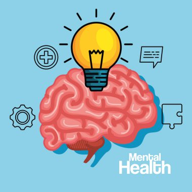 sağlık beyin ile yaratıcı ampul fikir