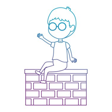 duvar karakteri küçük çocuk