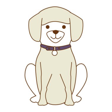 sevimli köpek ırkı karakter