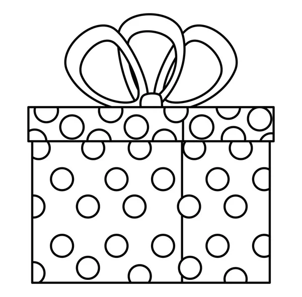 Geschenk-Box Geschenk-Symbol — Stockvektor