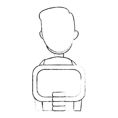 arka koltuğa oturan genç adam