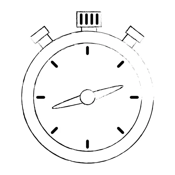 Cronómetro temporizador aislado icono — Archivo Imágenes Vectoriales