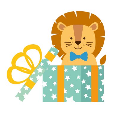 hediye karakter sevimli aslan