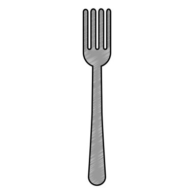 çatal çatal bıçak izole simgesi