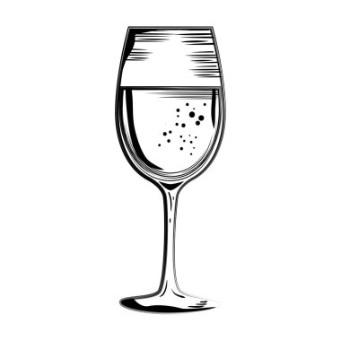 şarap bardaksiluetleri simgesi